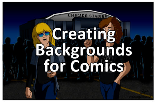 Creating Backgrounds for Comics